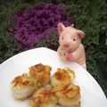 ピンクのこぶた's cooksnap of when they made ✿里芋のペッタンコお焼き✿.