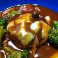 けいa's cooksnap of when they made 失敗なし！かんたん煮込みハンバーグ.