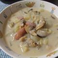 うりかーさん's cooksnap of when they made あさりとウインナーの豆乳クリームシチュー.