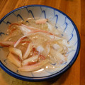 ハナモチ's cooksnap of when they made 月下美人の酢の物.