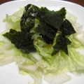miino's cooksnap of when they made 白菜のナムル風サラダ✿.