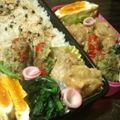 ♡KMS♡'s cooksnap of when they made ほうれん草とわかめのポン酢和え.