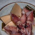 Jock's cooksnap of when they made 筍とホタルイカの味噌煮.