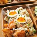 ＴＷＯＨＥＡＲＴＳ's cooksnap of when they made 輪切りゆで卵de簡単かぶりものデコ♪.
