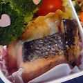 るびにゃん's cooksnap of when they made 鮭の味噌マヨチーズ焼き.