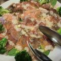 ワニ飯's cooksnap of when they made 柿と生ハムのサラダ　Ｐａｒｔ2.