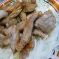 海ちん's cooksnap of when they made 玉ねぎ主役？！ころころポーク炒め.