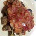 ★ままちｬん★'s cooksnap of when they made 絶品☆ナスと鶏もものトマトソースかけ☆.