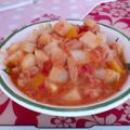 Mihija's cooksnap of when they made ﾂﾅと大根のﾄﾏﾄ煮♪.