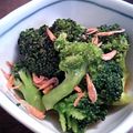 鮎めし♀'s cooksnap of when they made ブロッコリーのワサビあえ.