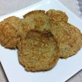 ほのぼのキッチン's cooksnap of when they made 米粉ときなことすりゴマのパンケーキ。.