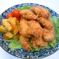 ピナタンポポ's cooksnap of when they made 柔らか＆ジューシー☆鶏むね肉でチキンカツ.