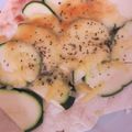 このちんO's cooksnap of when they made ♡簡単♪　焼くだけズッキーニのパイピザ♡.