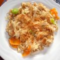 ブランディ's cooksnap of when they made キャベツナ焼きうどん.