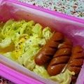 ジュリネ☆'s cooksnap of when they made 朝食に♬卵とウインナー♬.
