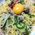 maac16's cooksnap of when they made 我が家流♪簡単ポン酢・焼きそば.