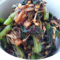 かめ凜's cooksnap of when they made 小松菜とえのきの海苔和え.