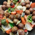 プルンバゴ's cooksnap of when they made IKEAのミートボールで酢豚風.