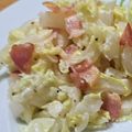 kaori238's cooksnap of when they made デパ地下風☆白菜とベーコンの洋風サラダ.