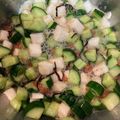 ☆ドキンちゃん☆”'s cooksnap of when they made 夏の常備菜❣ 長芋ときゅうりの梅肉和え.