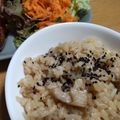 さん屁ぇです's cooksnap of when they made 夫が愛する♡れんこんと豚肉の混ぜご飯.