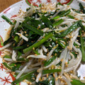 kankan1022's cooksnap of when they made 一風堂風　もやしとニラのナムル.