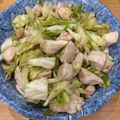ママメイン！時々子供's cooksnap of when they made キャベツと鶏むね肉のオイスター炒め.