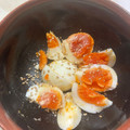 犬飼ってる's cooksnap of when they made ごま油風味のゆで卵旨塩ナムル.