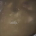 MULA's cooksnap of when they made パスタのゆで汁でエコスープ.