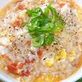 sanahey530's cooksnap of when they made 胃腸に優し〜い♡トマト雑炊♡.