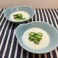 horseland's cooksnap of when they made 長芋すりおろし on the オクラ.
