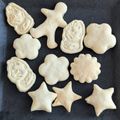 わんこと女の子のママ's cooksnap of when they made 犬用チーズクッキー*.