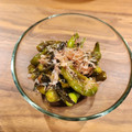 麻's cooksnap of when they made ★簡単★ごま油が香るシシトウの煮浸し.