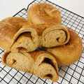 メメント's cooksnap of when they made もっちり～♪きな粉ベーグル*。゜.