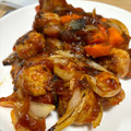 キャラメル☆♪'s cooksnap of when they made 揚げない！豚こま肉の簡単、黄金比酢豚.