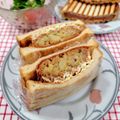 在宅勤務のおじさん's cooksnap of when they made コロッケサンド.