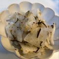 yu🐓's cooksnap of when they made 大根の塩昆布マスタード和え.