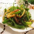 miyuki12's cooksnap of when they made 簡単＊ちくわとピーマンのピリ辛炒め.