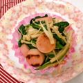 ★しょーこ★'s cooksnap of when they made お弁当にパート１ 簡単ホウレン草炒め.