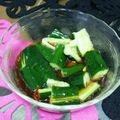 kojyu's cooksnap of when they made **ピリ辛おつまみきゅうり**.