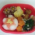927927's cooksnap of when they made 超簡単!お花のお弁当♪.