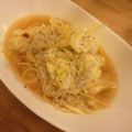 ハニムクにゃん's cooksnap of when they made しらすパスタ.