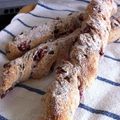 bokkei's cooksnap of when they made 白神こだま酵母　フルーツナッツスティック.