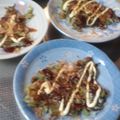 ゆっかka's cooksnap of when they made 子供も食べられる♪大根の葉のお好み焼き！.