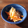 ウシ美's cooksnap of when they made 切り干し大根大根と人参のごま酢和え.