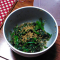 notheme's cooksnap of when they made ほうれんそうのごま酢和え.