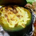 タカシィ's cooksnap of when they made まるごと☆坊ちゃんかぼちゃグラタン.