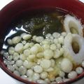 patisier's cooksnap of when they made 【おすまし☆かまぼこ☆卵☆昆布☆天かす】.