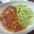 bergamote's cooksnap of when they made ほうれん草の手打ちパスタ☆.