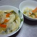しーぽんこ's cooksnap of when they made 野菜たっぷりワンタンスープ.
